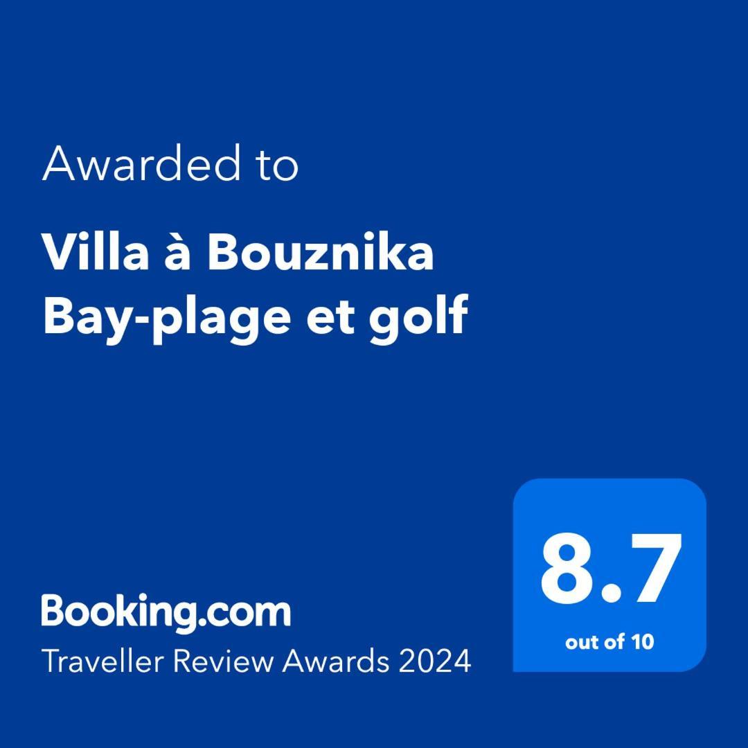 Villa A Bouznika Bay-Plage Et Golf Экстерьер фото